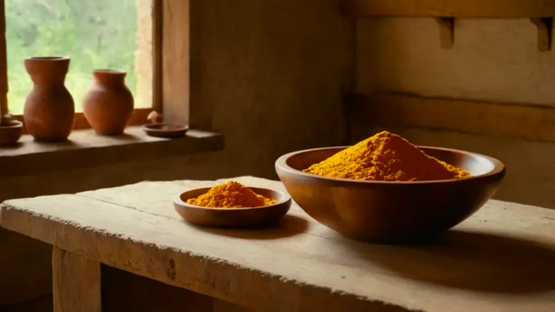 Trabajo artesanal en una cocina rústica