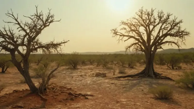 Soledad bajo un sol abrasador