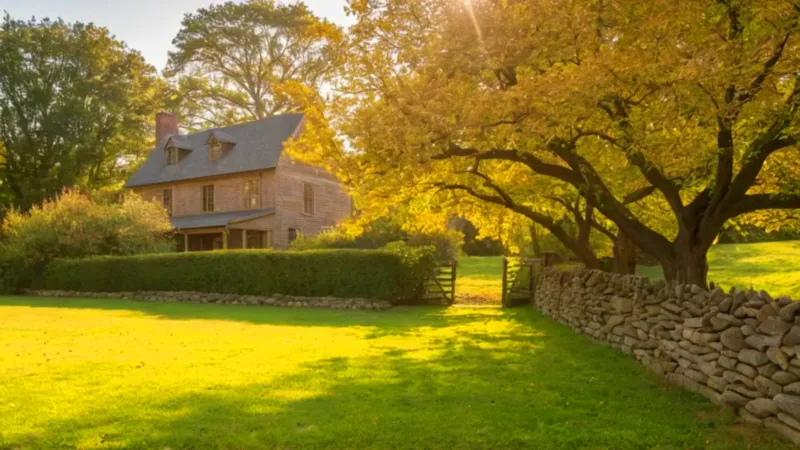 Alguien contempla el árbol en el atardecer
