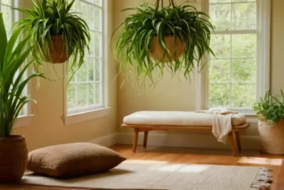 Una tranquila habitación bañada por el sol