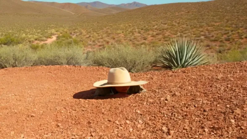 Una figura lee sola bajo el sol